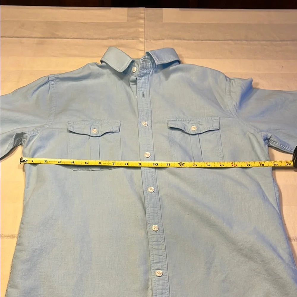 Express Men's  Light Blue Shirt Size Small - Picture 5 of 11